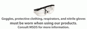Safety goggles and tips